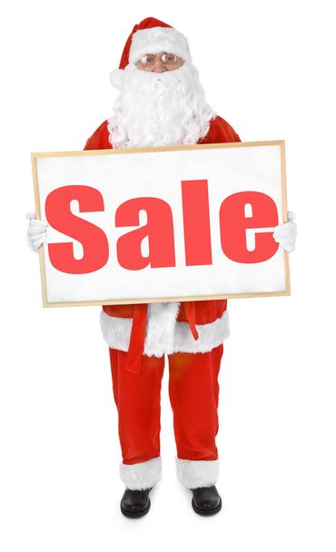 Santa találat hirdetőtábla eladó felirat - Fotó, kép