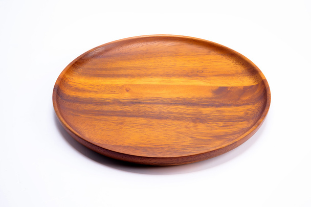 plato ovalado de madera vintage
 - Foto, Imagen