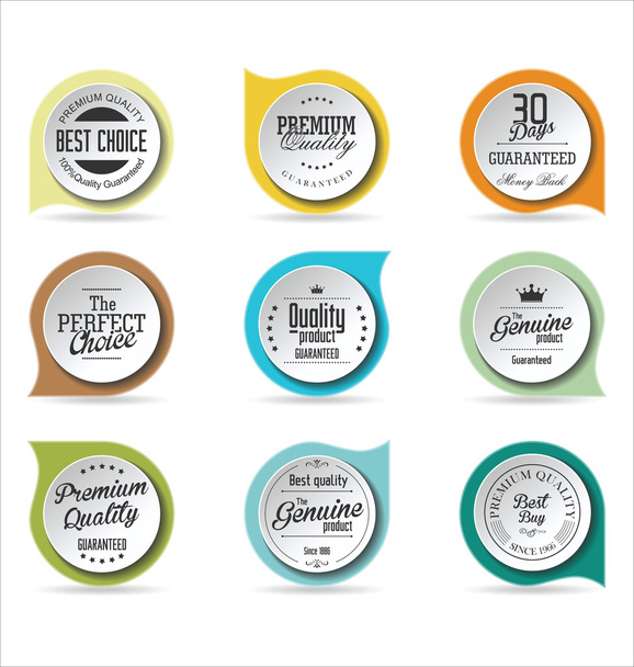 Badges collection - Vector, afbeelding