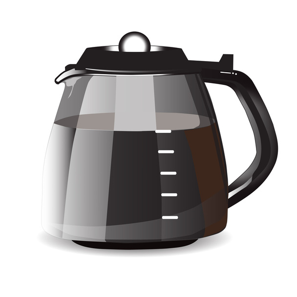 Coffee Pot for espresso. Vector illustration - Vektor, obrázek