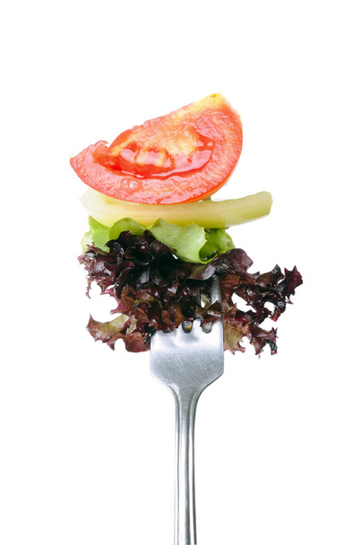 Fresh vegetable salad - Foto, Imagem