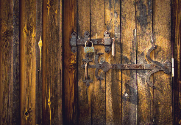 vecchia porta vintage in legno - Foto, immagini