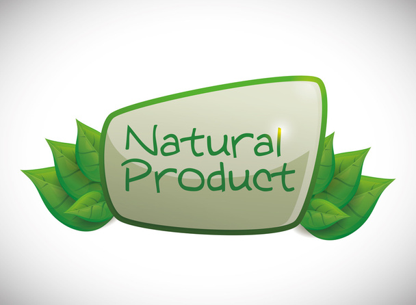 Natural product design  - Vector, Image