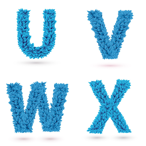 Set of letters. - Vektor, kép