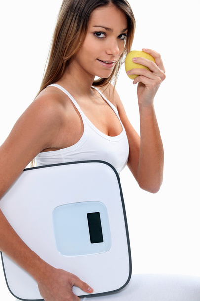 Woman on a diet - Foto, immagini