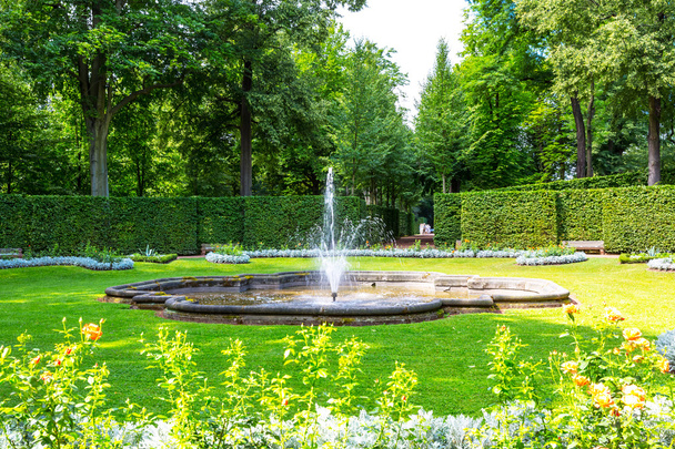 Парк Lichtenwalde, Саксонії, Німеччина - Фото, зображення