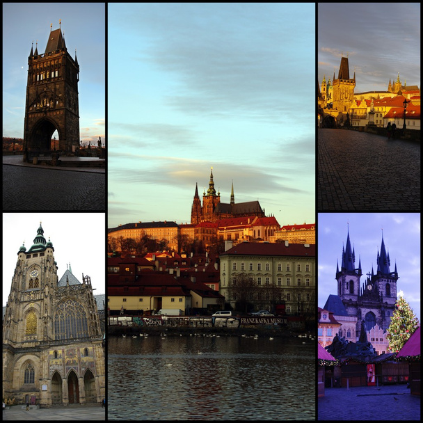 Praga, monumenti - collage
 - Foto, immagini