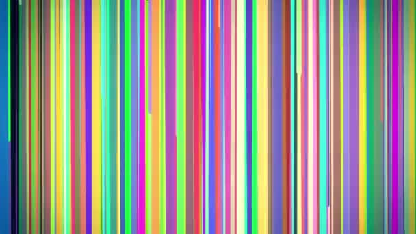 vertical multicolored stripes - Footage, Video
