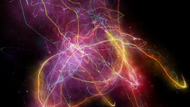 Многоцветная абстрактная электрическая петля
 - Кадры, видео