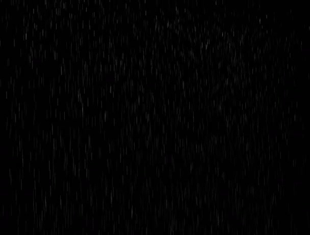 Slabý déšť, opakování - Záběry, video