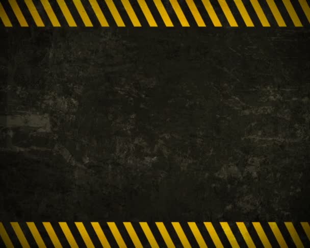 Horizontal Caution Wall Background Loop - Footage, Video