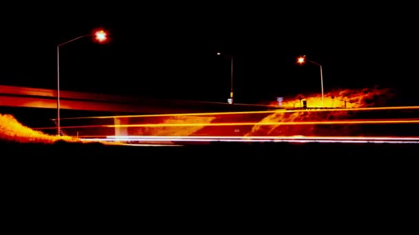 Éjszakai közúti forgalom - Felvétel, videó