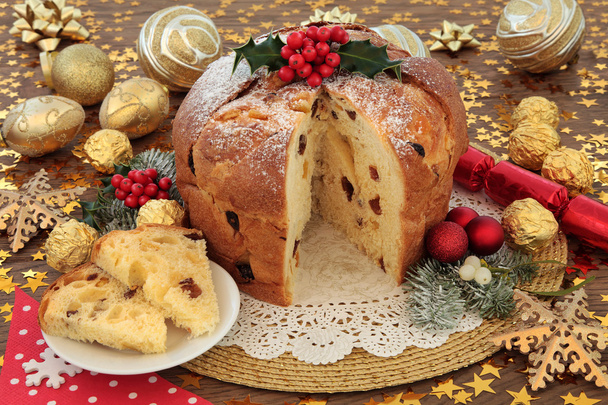 İtalyan Noel kek - Fotoğraf, Görsel