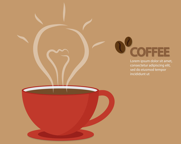 Obtenez une idée sur Happy Coffee Time
 - Vecteur, image
