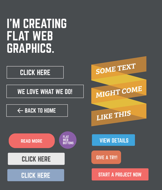 web grafikleri büyük toplama - Vektör, Görsel