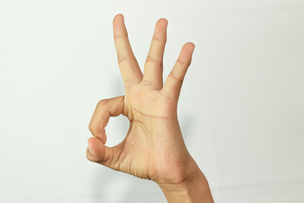 Знак от пальцев руки. Окей
 - Фото, изображение