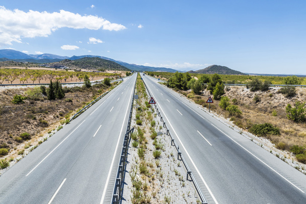 Highway through Andalusia, Spain - Photo, Image