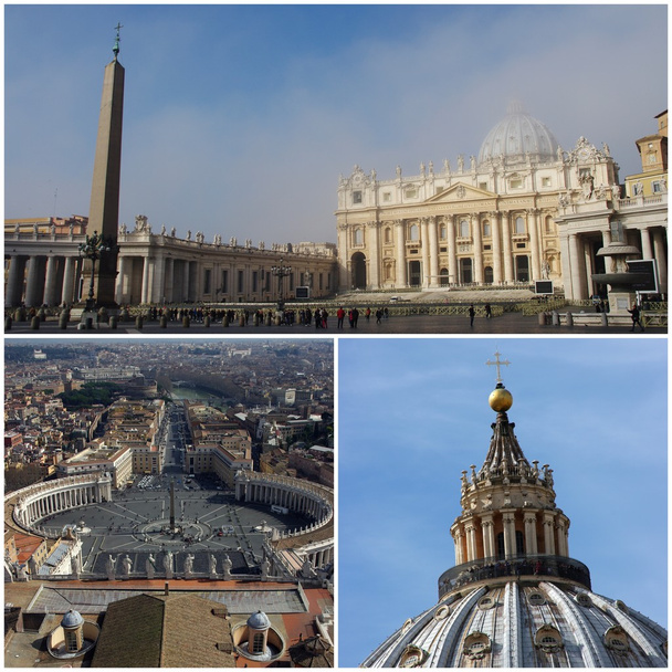Vatikaanin kaupunki - kuvakollaasi
 - Valokuva, kuva