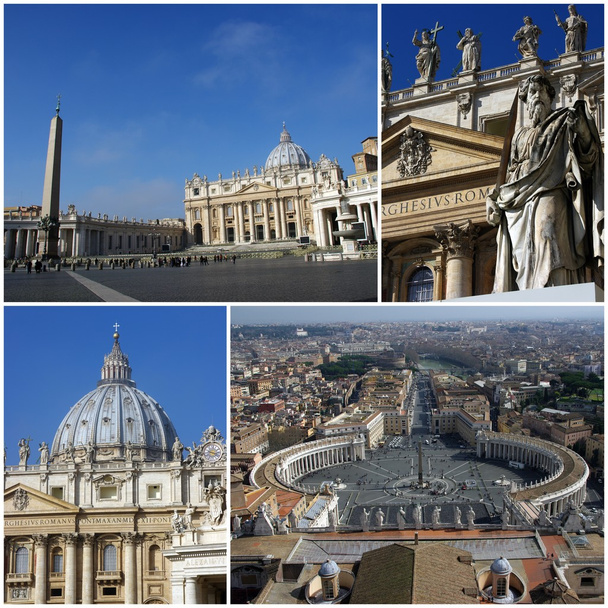 Ciudad del Vaticano - collage fotográfico
 - Foto, Imagen