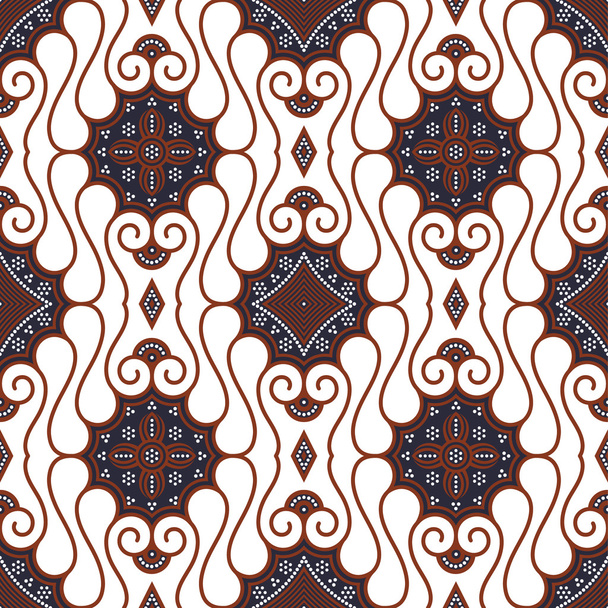 varrat nélküli batikolt mintát - Vektor, kép