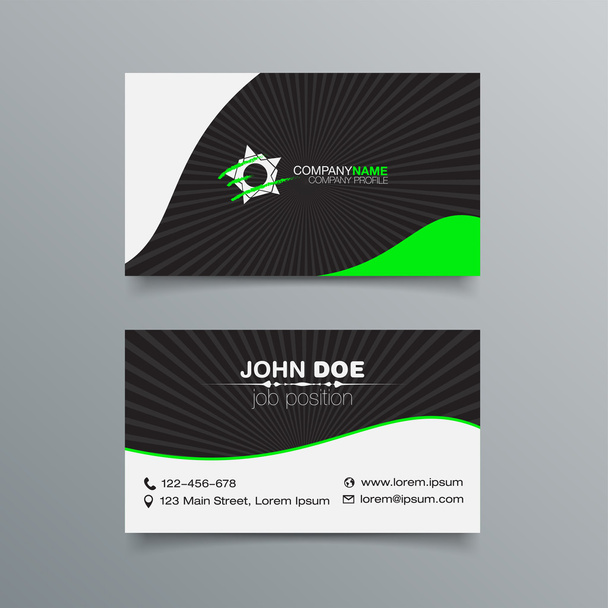 Business Card Design - Vector, Image