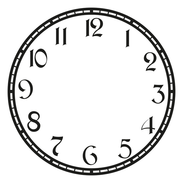 Векторные винтажные часы - Вектор,изображение