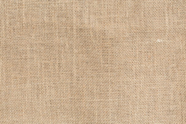 Természetes zsák textúra barna vászon szövet kivitelben - Fotó, kép