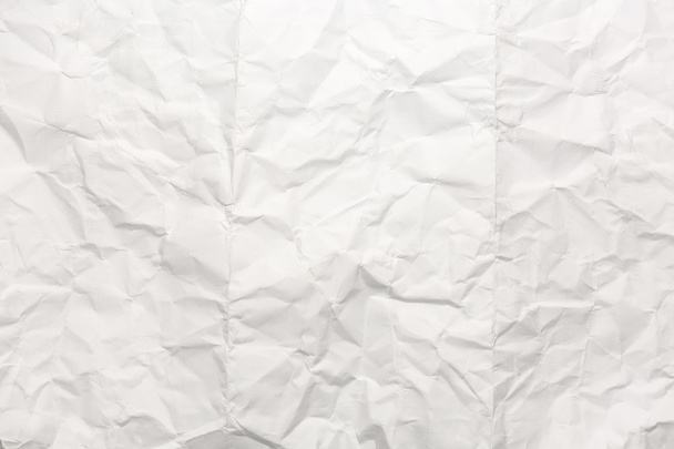Kağıt doku - kırışık beyaz kağıt doku arka plan - Fotoğraf, Görsel