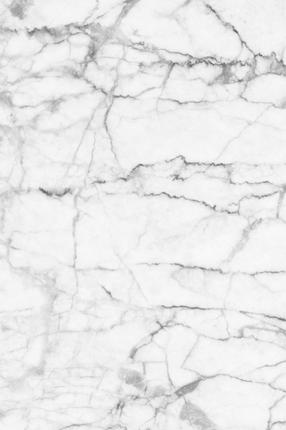 White (gray)  marble texture background, detailed structure of marble for design. - Photo, Image