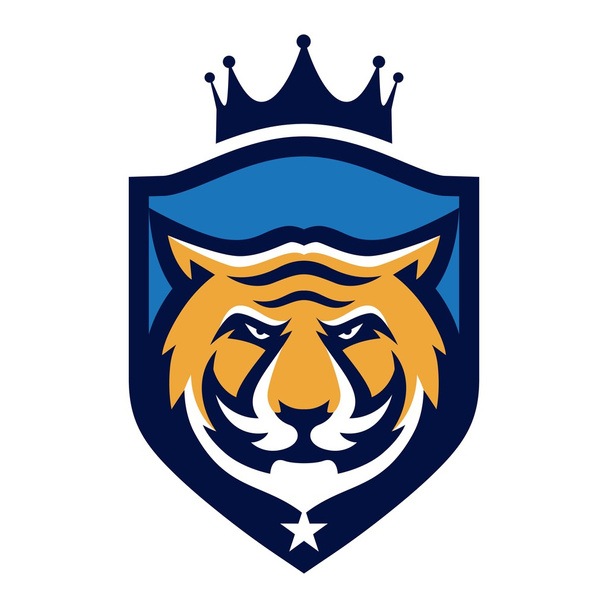 Plantilla de logotipo de tigre
 - Vector, Imagen