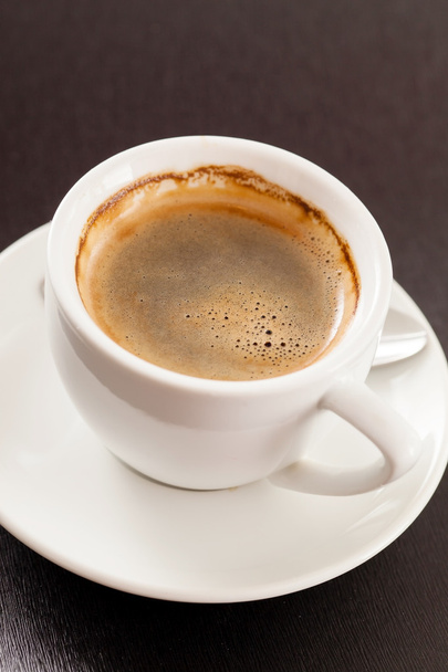 cup of coffee on black - Foto, immagini