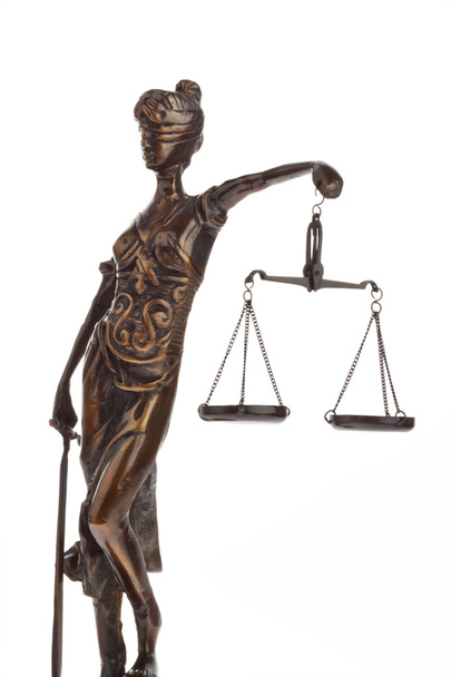 Justice with scales of justice and fairness - Foto, Imagem