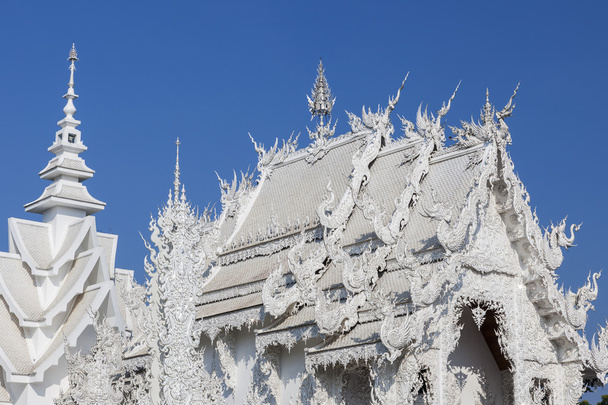 Wat Rong Khun temple, Chiang Rai province, northern Thailand - Photo, Image