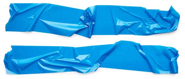 fita adesiva azul
 - Foto, Imagem