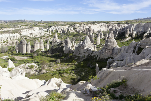 Rocks in the valley of love. Cappadocia. Turkey - Fotografie, Obrázek