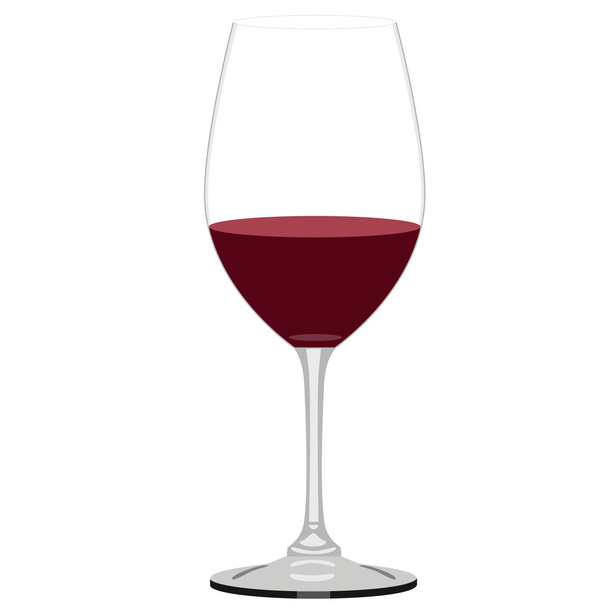 Bicchiere di vino - Vettoriali, immagini