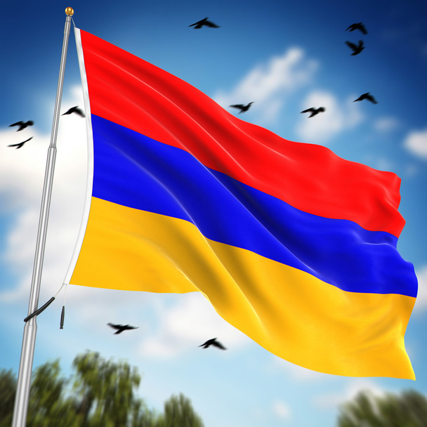 Örményország zászlaja - Fotó, kép