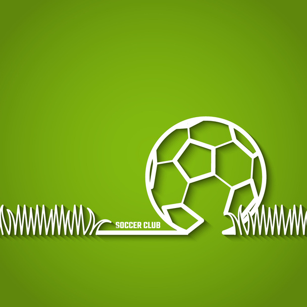 club de fútbol
 - Vector, imagen