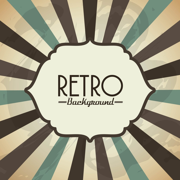 Retro background design - Vector, Imagen