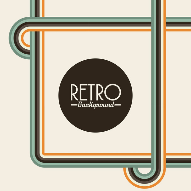 Retro background design - Vector, Image