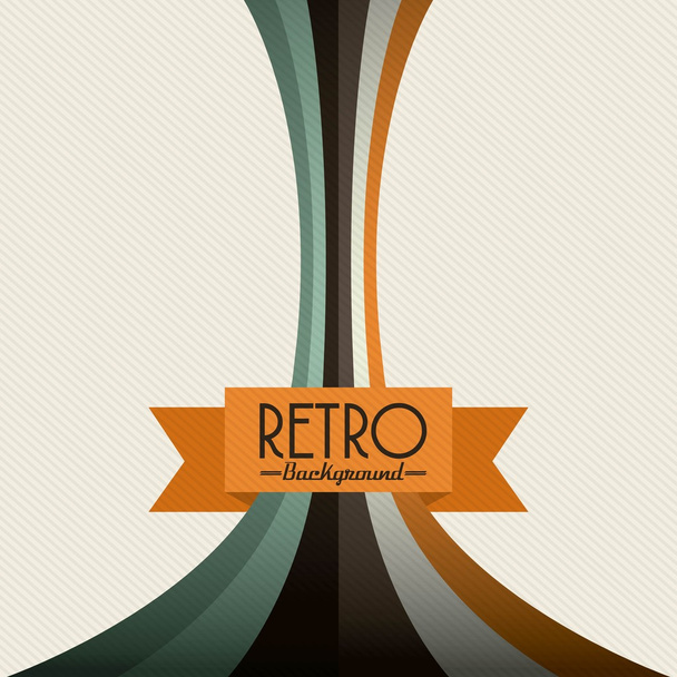 Retro background design - Vector, imagen