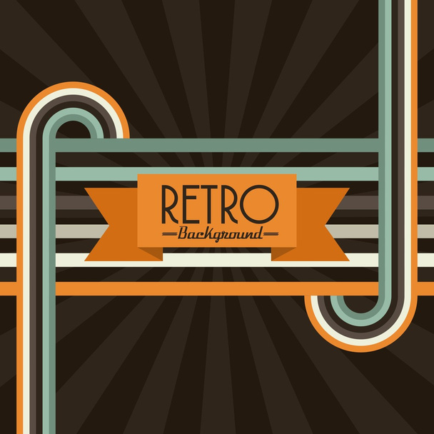 Retro background design - Vektor, kép