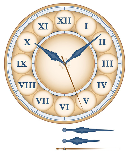 Horloge Chiffres romains
 - Vecteur, image