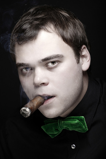 Smoking man - Photo, image