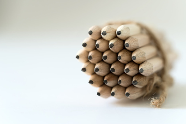 Wooden pencils - Фото, изображение
