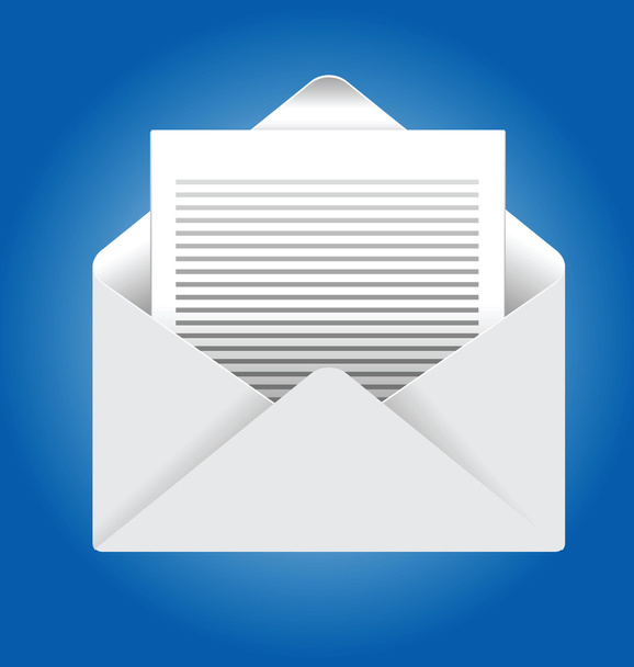 Sähköpostikuvakkeen kirjekuori
 - Vektori, kuva