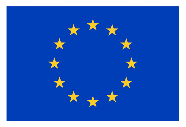 Close-up of European flag - Photo, Image