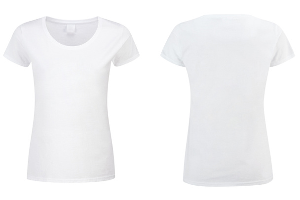 Dos camisetas blancas
 - Foto, Imagen
