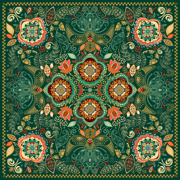 Ornamental Paisley pattern - Vector, Image