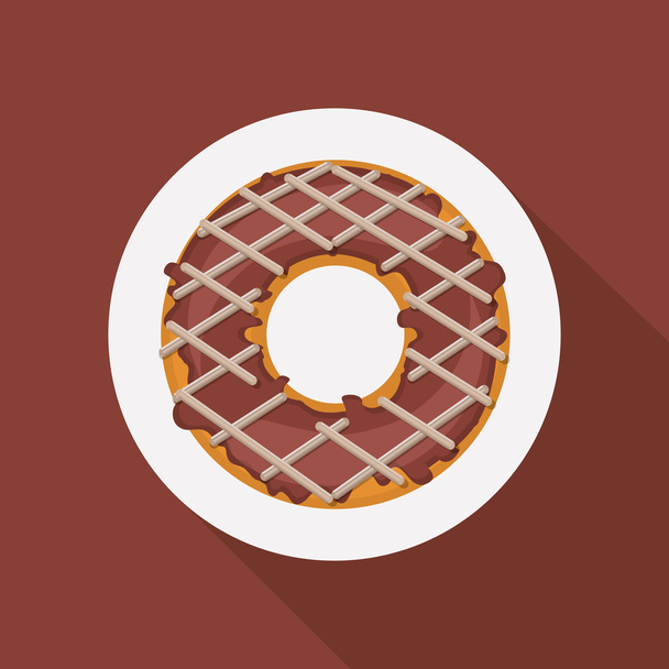 Donuts Shop suunnittelu
  - Vektori, kuva